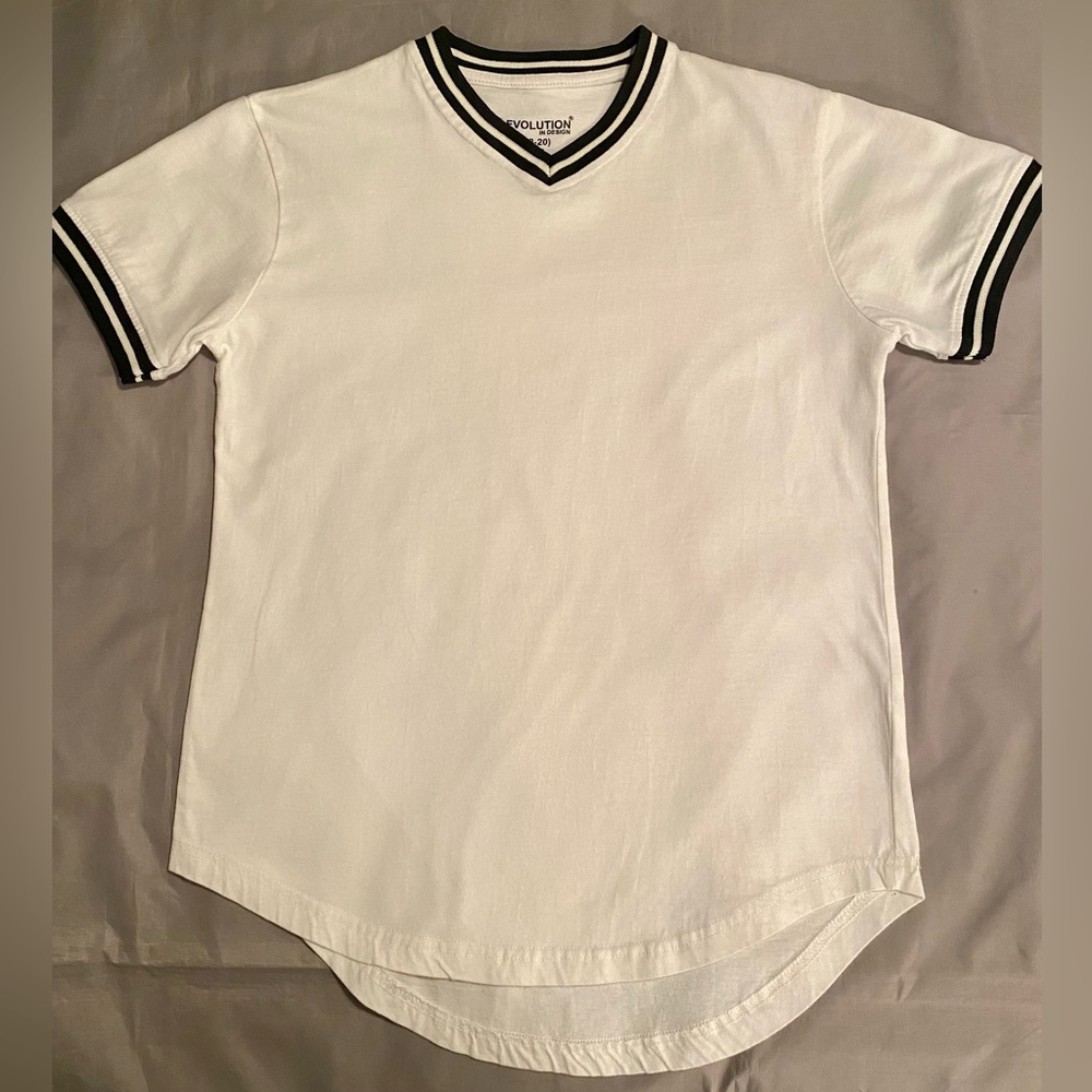 Boys Evolution In Design V-Neck T-shirt